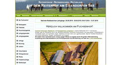 Desktop Screenshot of fuchsenhof.de