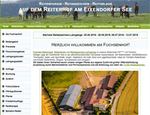 Tablet Screenshot of fuchsenhof.de